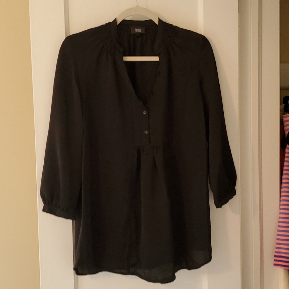 EUC, Mossimo black tunic